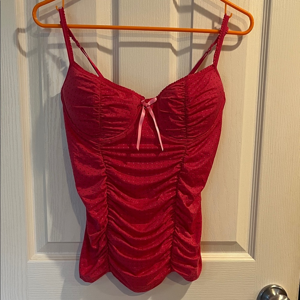 Victoria’s Secret Hot Pink Ruched Women's Top